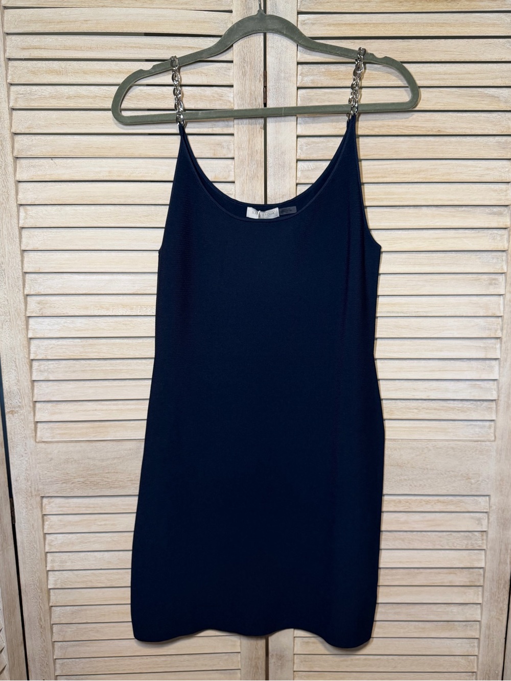 NWT Ramy Brook Marin Bodycon Dress with Chain Straps